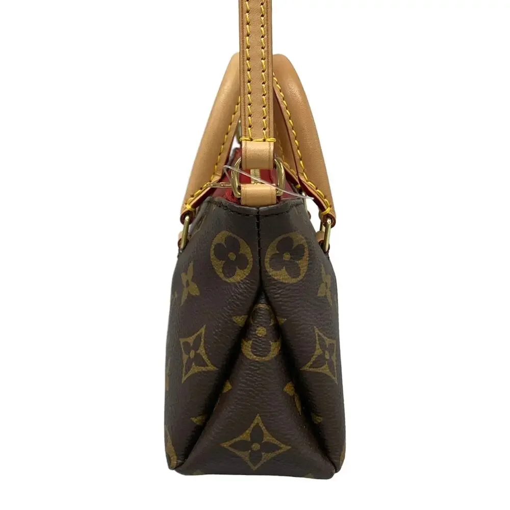 Louis Vuitton Nano Pallas Monogram Shoulder Bag M61254 Monogram Canvas
